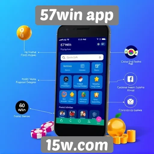 Análise das funcionalidades do 57win app